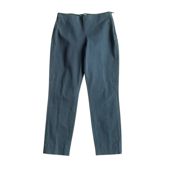 Everlane Dark Grey Pointe Pants Cropped Length Slacks Skinny Size 6 Women's - Picture 1 of 11